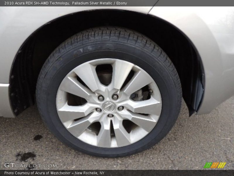 Palladium Silver Metallic / Ebony 2010 Acura RDX SH-AWD Technology