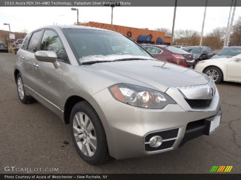 Palladium Silver Metallic / Ebony 2010 Acura RDX SH-AWD Technology