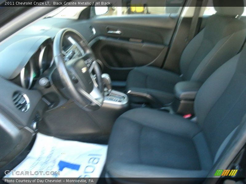 Black Granite Metallic / Jet Black 2011 Chevrolet Cruze LT