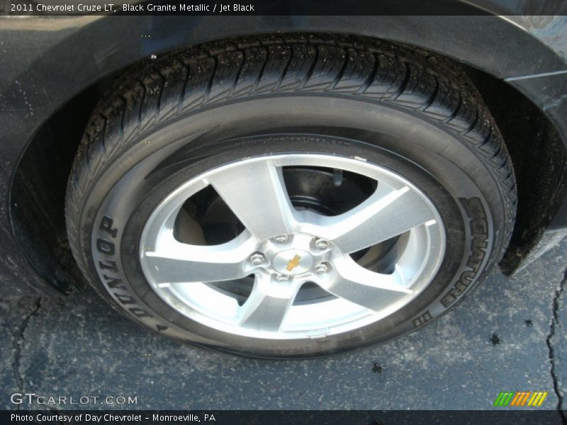 Black Granite Metallic / Jet Black 2011 Chevrolet Cruze LT