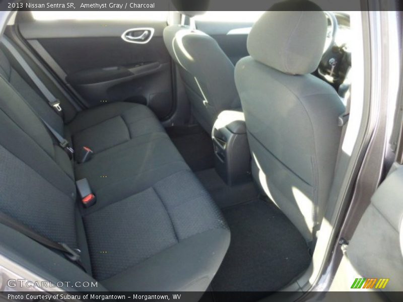 Amethyst Gray / Charcoal 2013 Nissan Sentra SR