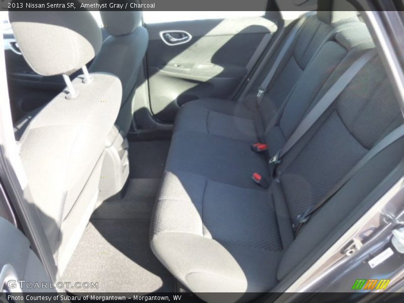Amethyst Gray / Charcoal 2013 Nissan Sentra SR