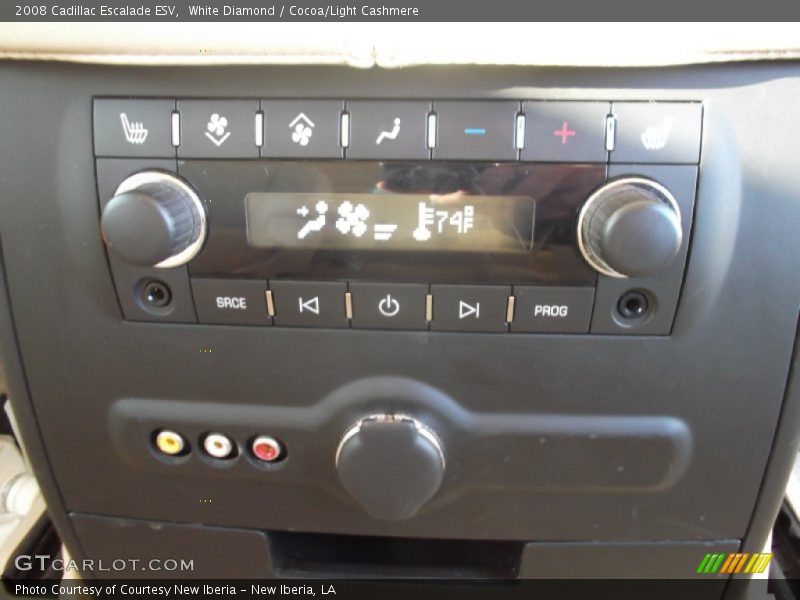 Controls of 2008 Escalade ESV