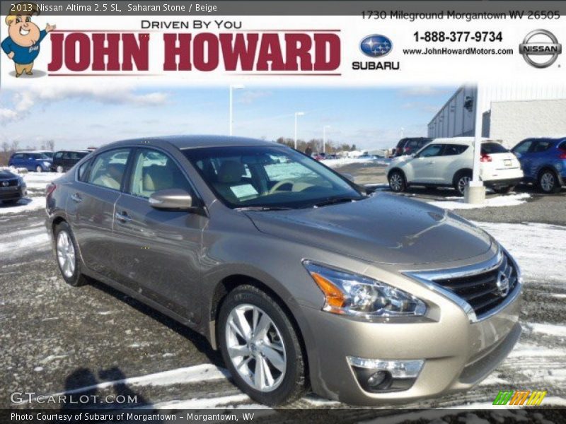 Saharan Stone / Beige 2013 Nissan Altima 2.5 SL