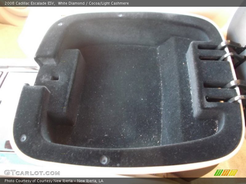 White Diamond / Cocoa/Light Cashmere 2008 Cadillac Escalade ESV