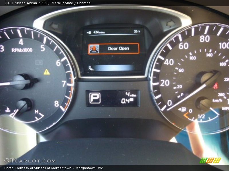 Metallic Slate / Charcoal 2013 Nissan Altima 2.5 SL
