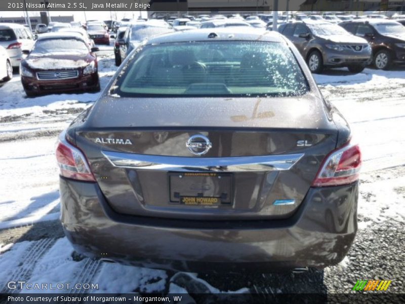 Java Metallic / Beige 2013 Nissan Altima 2.5 SL