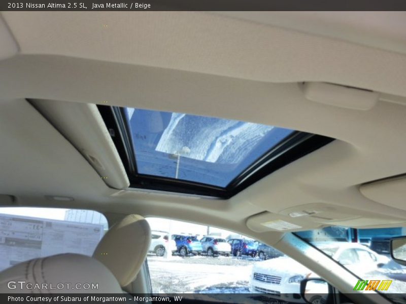 Java Metallic / Beige 2013 Nissan Altima 2.5 SL