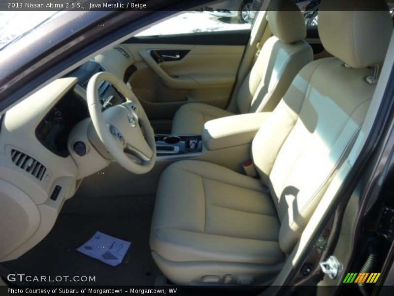 Java Metallic / Beige 2013 Nissan Altima 2.5 SL