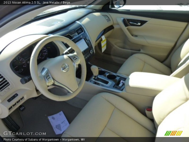 Java Metallic / Beige 2013 Nissan Altima 2.5 SL