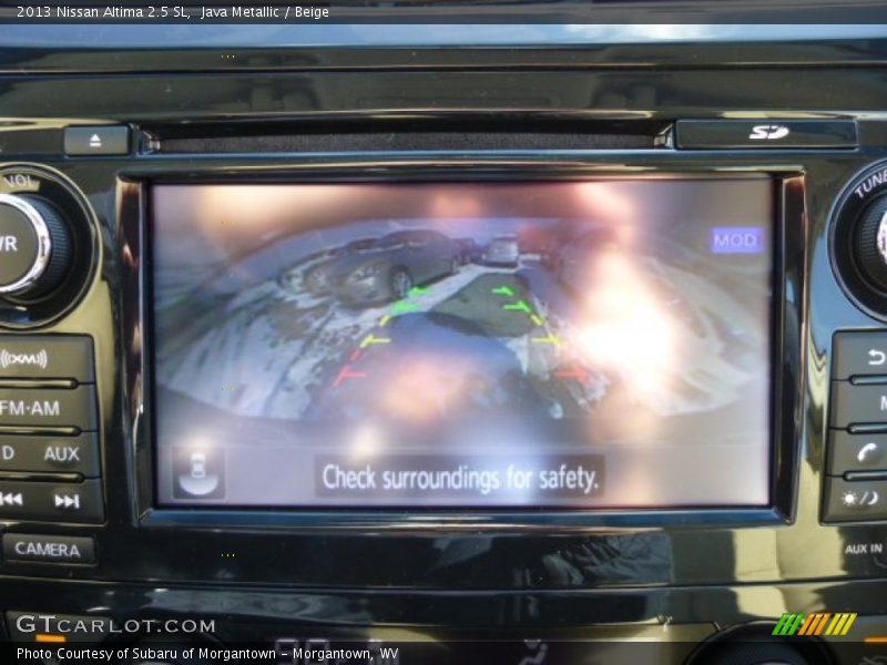 Java Metallic / Beige 2013 Nissan Altima 2.5 SL