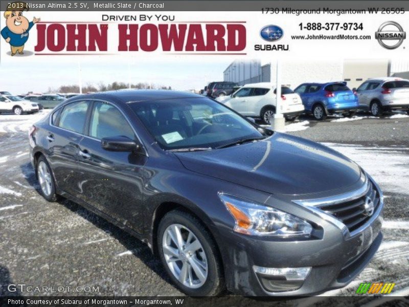 Metallic Slate / Charcoal 2013 Nissan Altima 2.5 SV