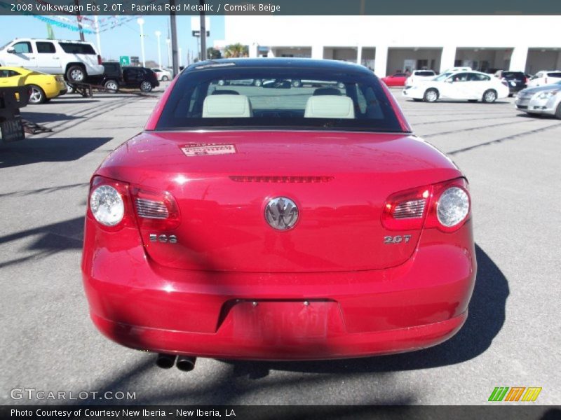 Paprika Red Metallic / Cornsilk Beige 2008 Volkswagen Eos 2.0T