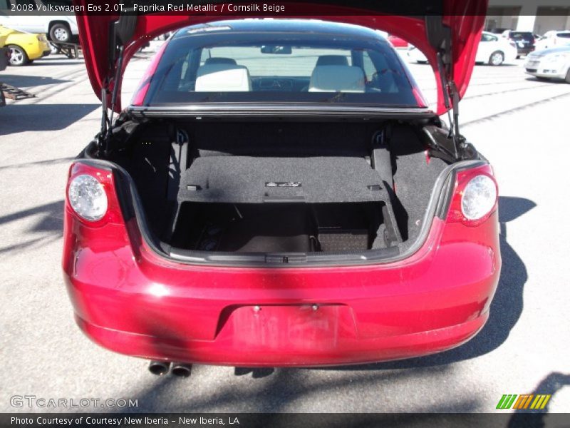 Paprika Red Metallic / Cornsilk Beige 2008 Volkswagen Eos 2.0T