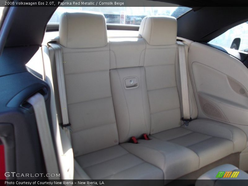 Paprika Red Metallic / Cornsilk Beige 2008 Volkswagen Eos 2.0T