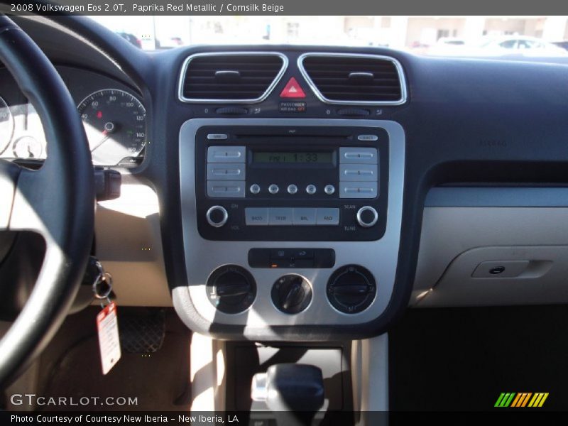 Paprika Red Metallic / Cornsilk Beige 2008 Volkswagen Eos 2.0T