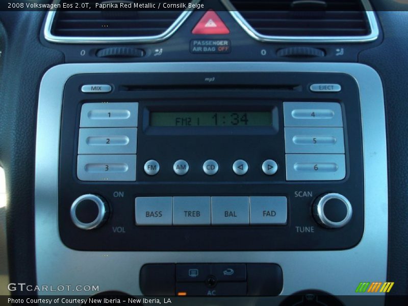 Paprika Red Metallic / Cornsilk Beige 2008 Volkswagen Eos 2.0T