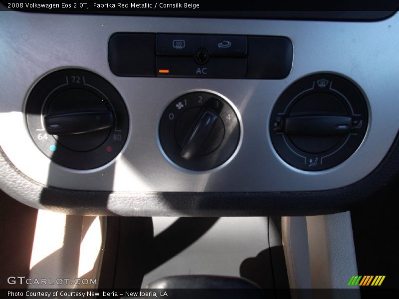 Paprika Red Metallic / Cornsilk Beige 2008 Volkswagen Eos 2.0T