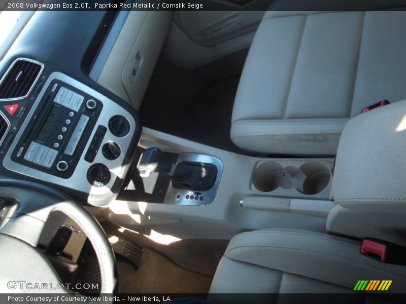 Paprika Red Metallic / Cornsilk Beige 2008 Volkswagen Eos 2.0T