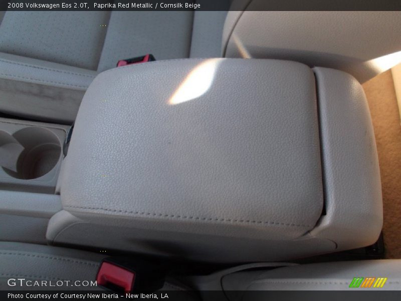 Paprika Red Metallic / Cornsilk Beige 2008 Volkswagen Eos 2.0T