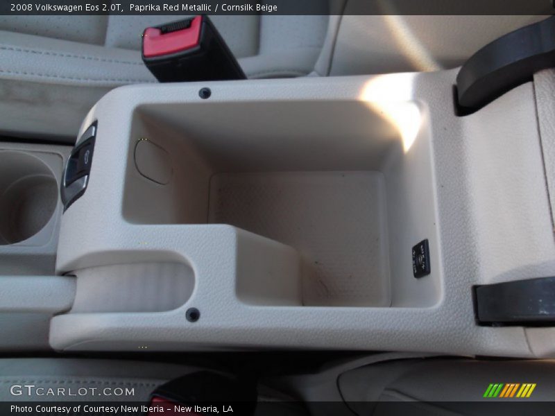 Paprika Red Metallic / Cornsilk Beige 2008 Volkswagen Eos 2.0T