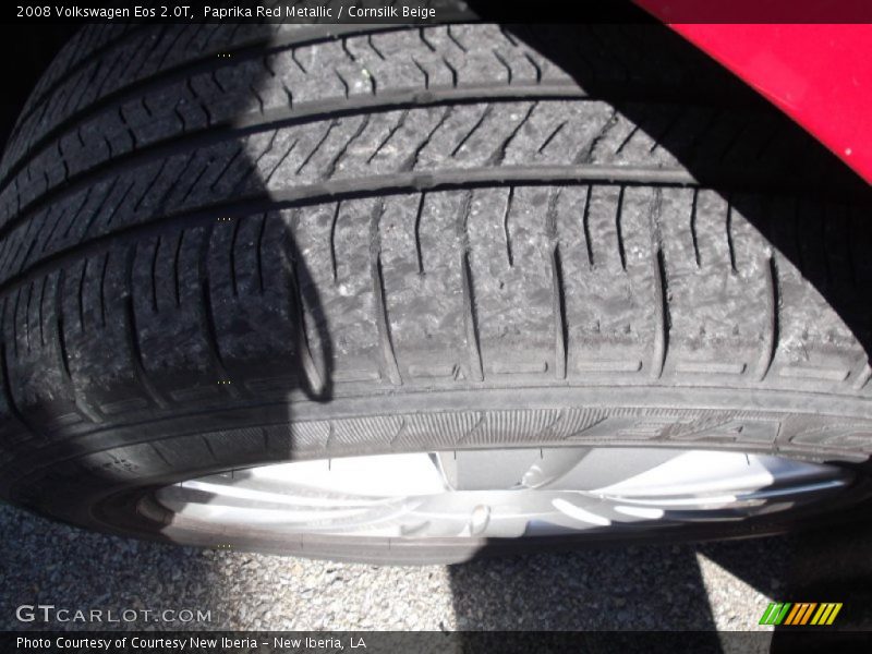 Paprika Red Metallic / Cornsilk Beige 2008 Volkswagen Eos 2.0T