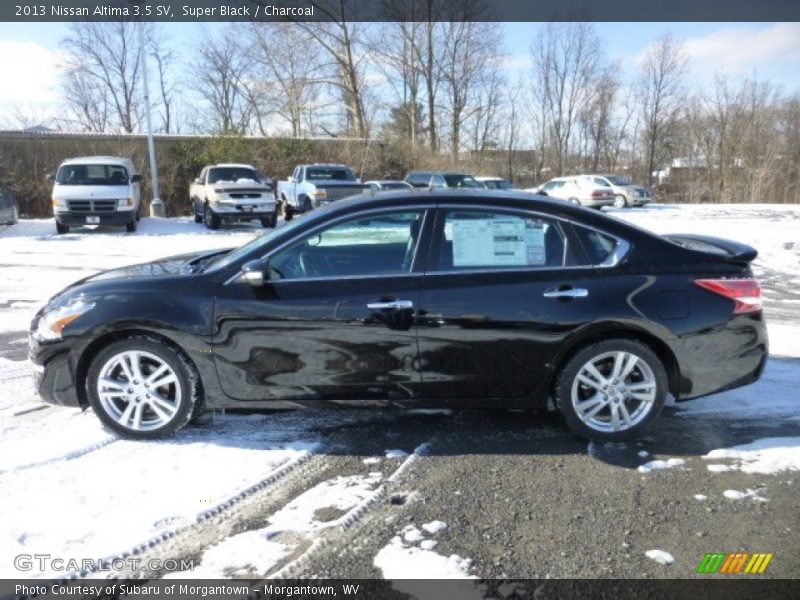 Super Black / Charcoal 2013 Nissan Altima 3.5 SV