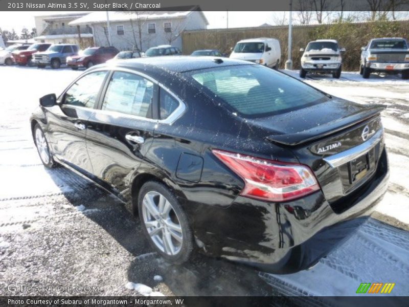 Super Black / Charcoal 2013 Nissan Altima 3.5 SV