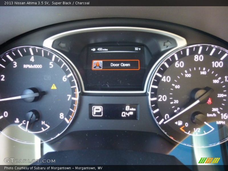 Super Black / Charcoal 2013 Nissan Altima 3.5 SV