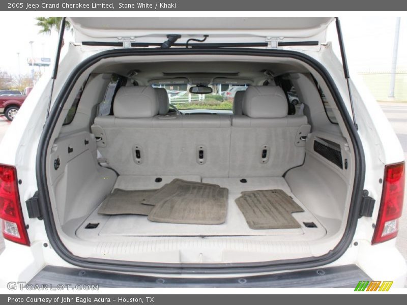 Stone White / Khaki 2005 Jeep Grand Cherokee Limited