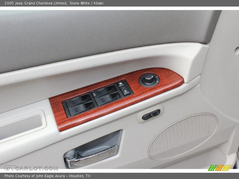 Stone White / Khaki 2005 Jeep Grand Cherokee Limited