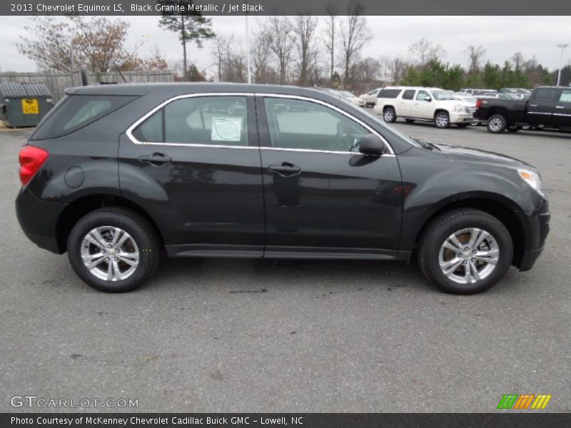 Black Granite Metallic / Jet Black 2013 Chevrolet Equinox LS