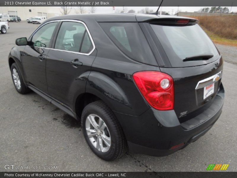 Black Granite Metallic / Jet Black 2013 Chevrolet Equinox LS