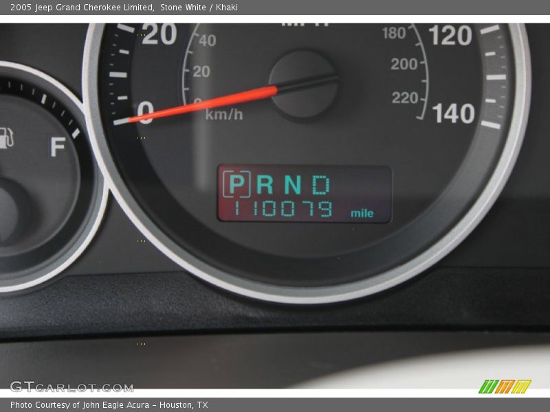 Stone White / Khaki 2005 Jeep Grand Cherokee Limited