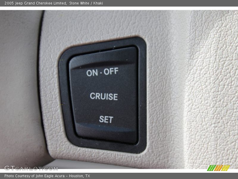 Stone White / Khaki 2005 Jeep Grand Cherokee Limited