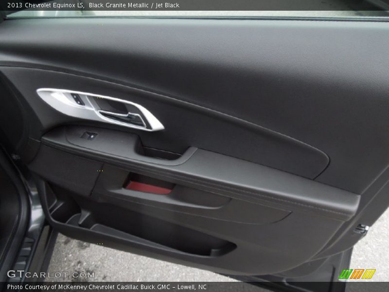 Black Granite Metallic / Jet Black 2013 Chevrolet Equinox LS