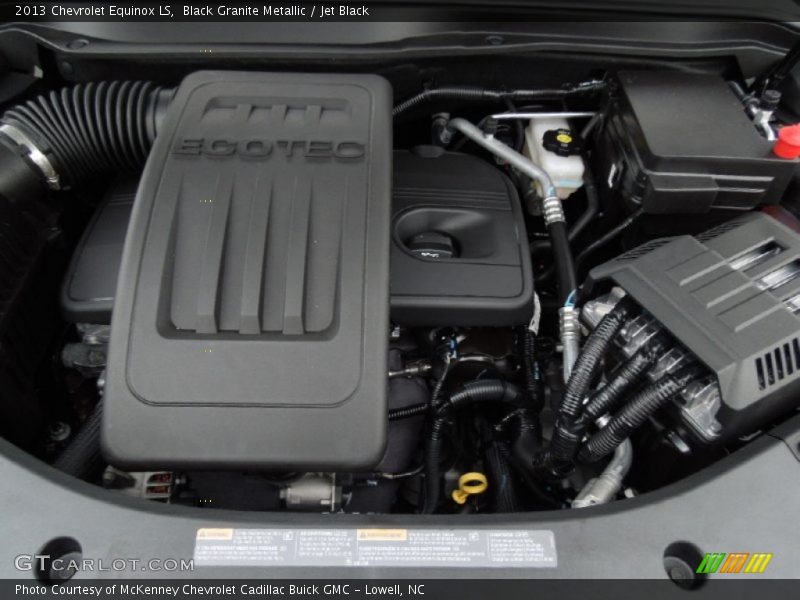 Black Granite Metallic / Jet Black 2013 Chevrolet Equinox LS
