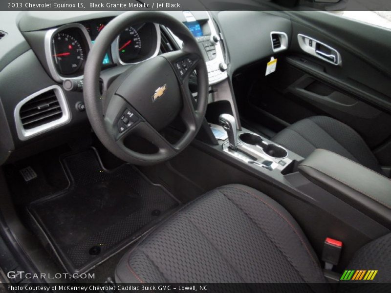 Black Granite Metallic / Jet Black 2013 Chevrolet Equinox LS