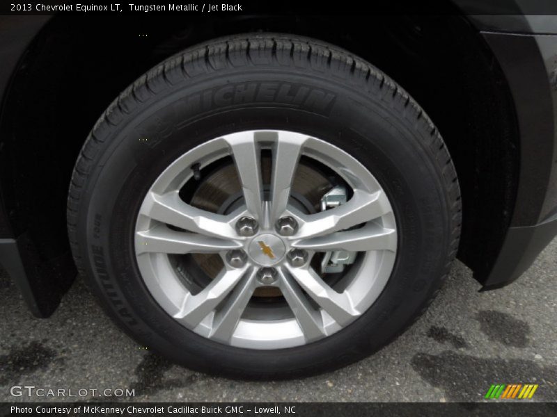 Tungsten Metallic / Jet Black 2013 Chevrolet Equinox LT