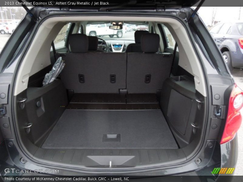 Ashen Gray Metallic / Jet Black 2013 Chevrolet Equinox LS