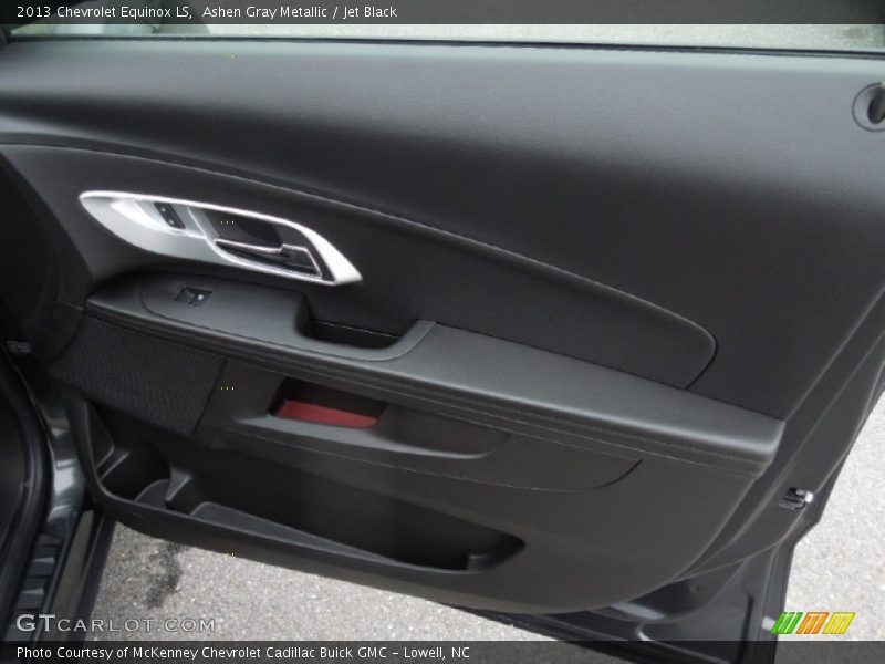 Ashen Gray Metallic / Jet Black 2013 Chevrolet Equinox LS