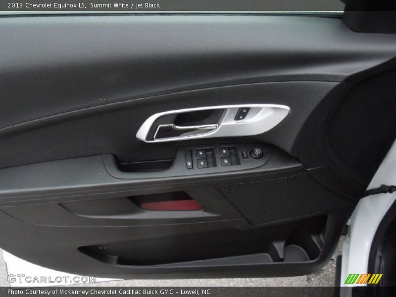 Summit White / Jet Black 2013 Chevrolet Equinox LS