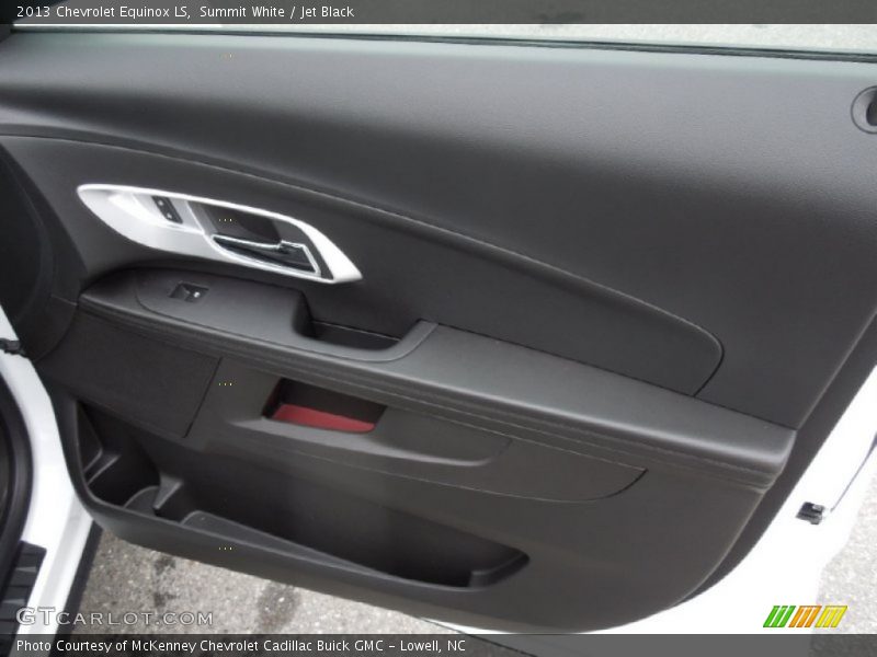 Summit White / Jet Black 2013 Chevrolet Equinox LS