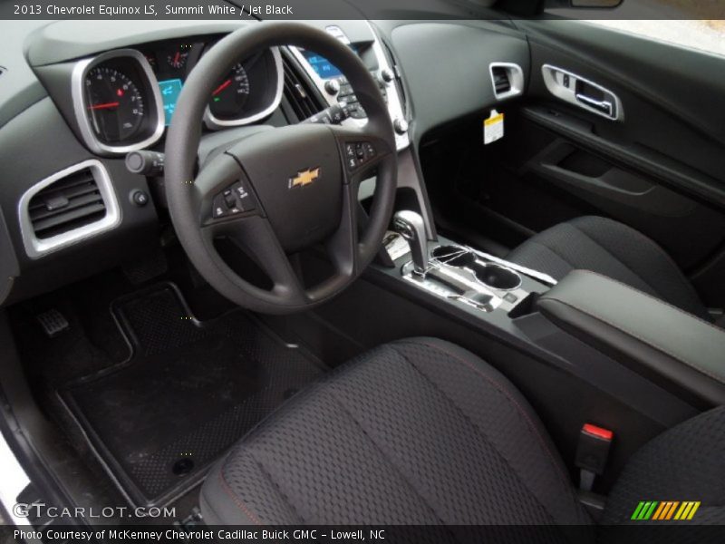 Summit White / Jet Black 2013 Chevrolet Equinox LS
