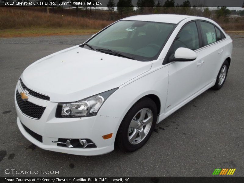 Summit White / Jet Black 2013 Chevrolet Cruze LT/RS