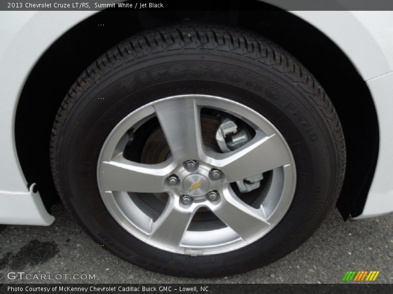 Summit White / Jet Black 2013 Chevrolet Cruze LT/RS