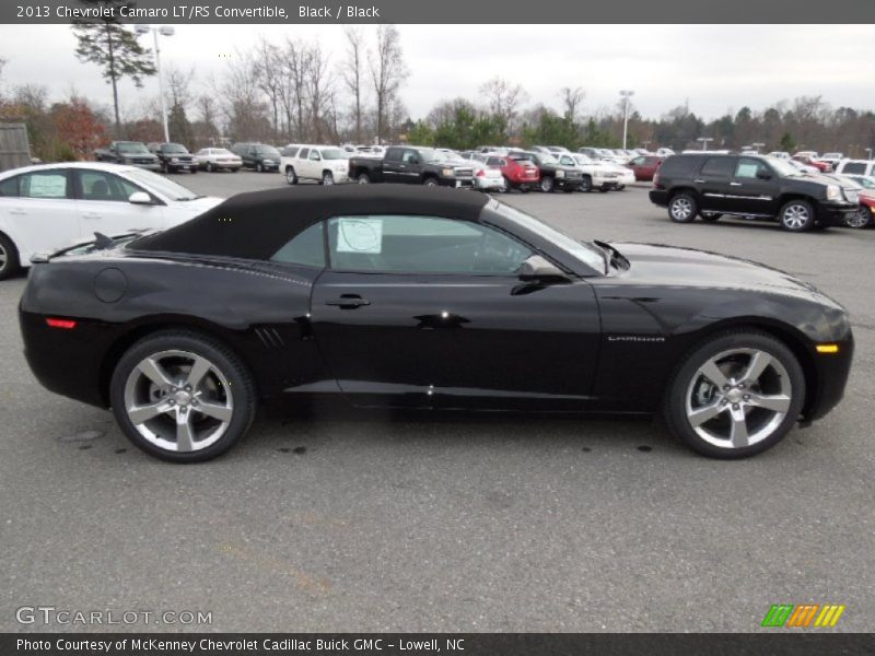 Black / Black 2013 Chevrolet Camaro LT/RS Convertible