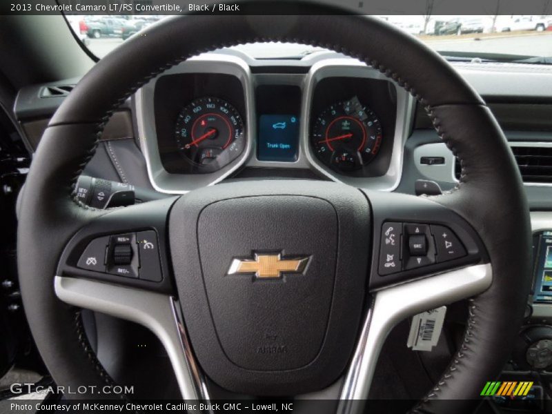 Black / Black 2013 Chevrolet Camaro LT/RS Convertible
