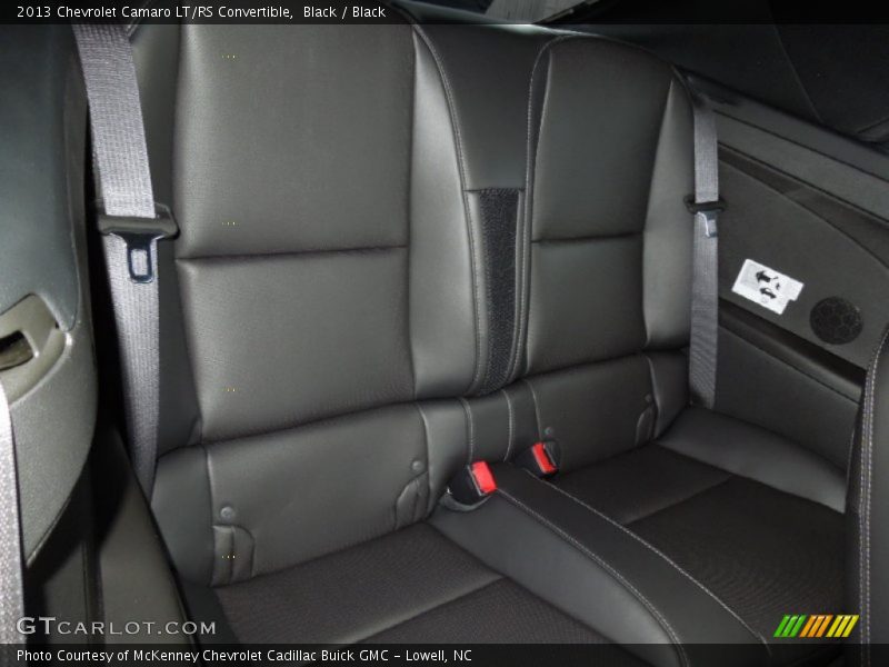 Black / Black 2013 Chevrolet Camaro LT/RS Convertible