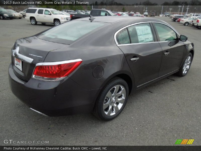 Storm Gray Metallic / Titanium 2013 Buick LaCrosse FWD